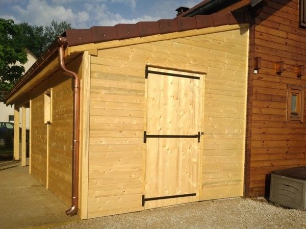 Création d'une annexe bois